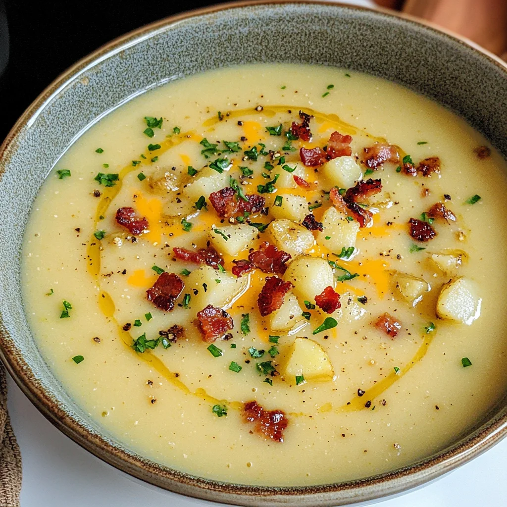 Easy Roasted Garlic Soup