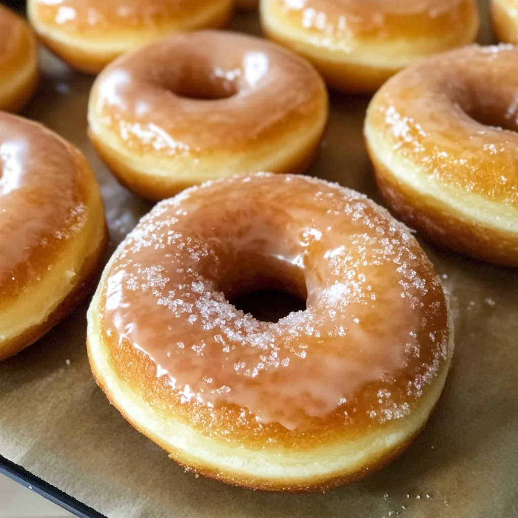 Glazed Sourdough Donuts