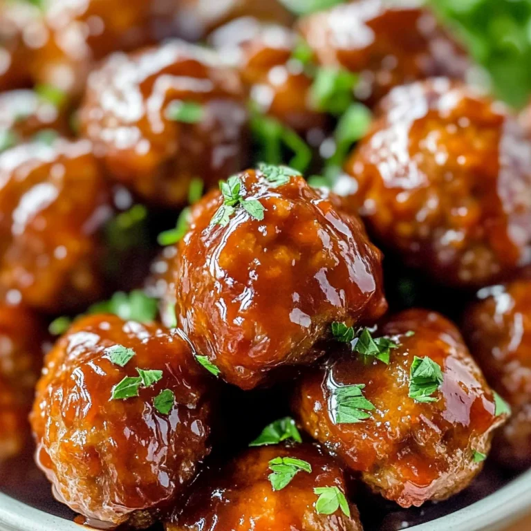 Honey BBQ Crockpot Meatballs