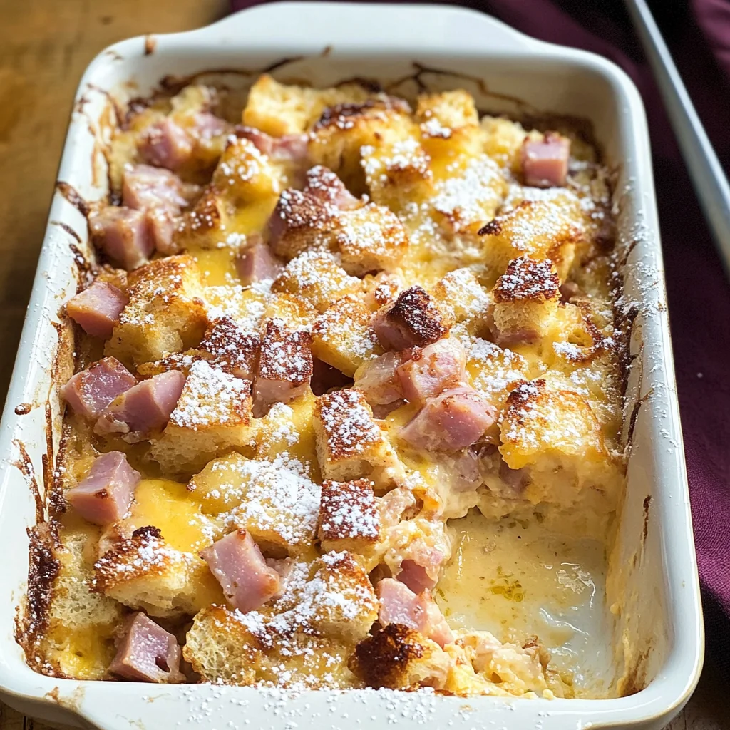 Monte Cristo Breakfast Casserole