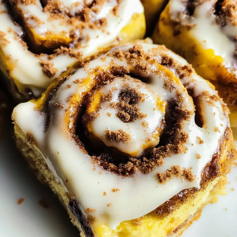 Pumpkin Cinnamon Rolls