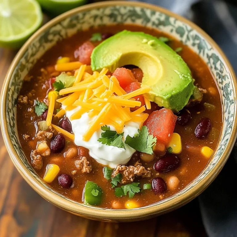 Quick and Easy Taco Soup