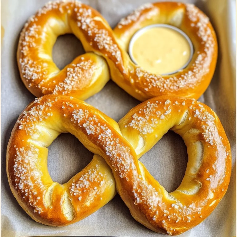 Soft Pretzel Recipe (Annies Pretzels Copycat)