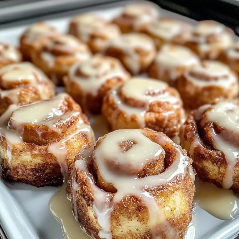 Sourdough Discard Cinnamon Roll Bites: Gooey, Quick, and Irresistible