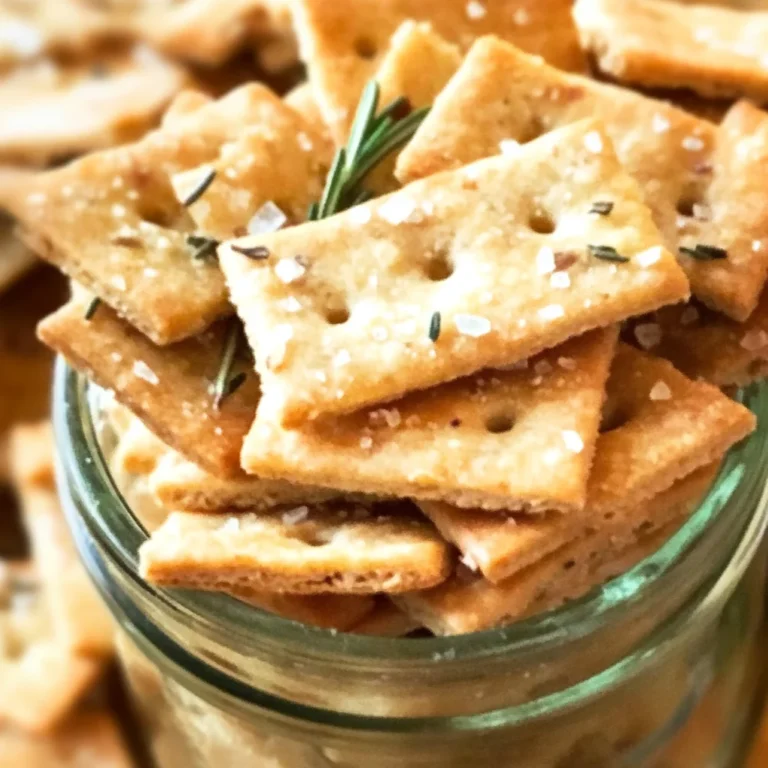 Sourdough Discard Crackers Recipe