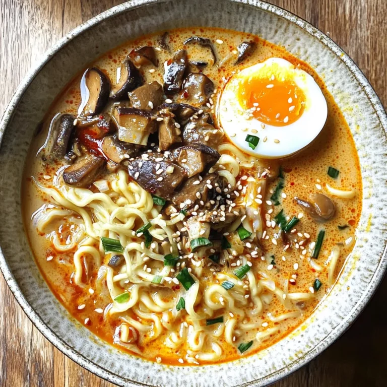 Spicy Coconut Curry Ramen