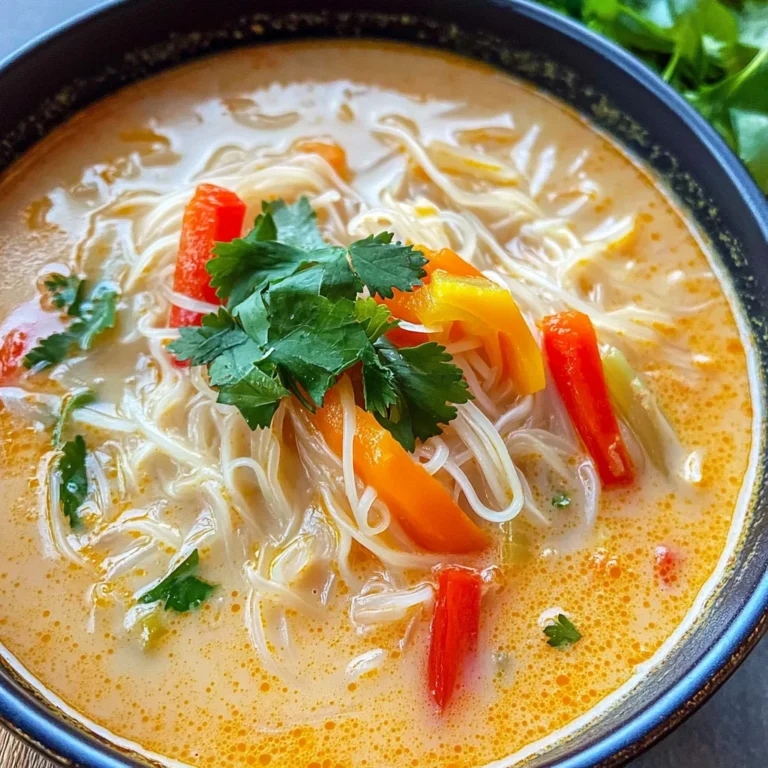 Thai Coconut Curry Soup