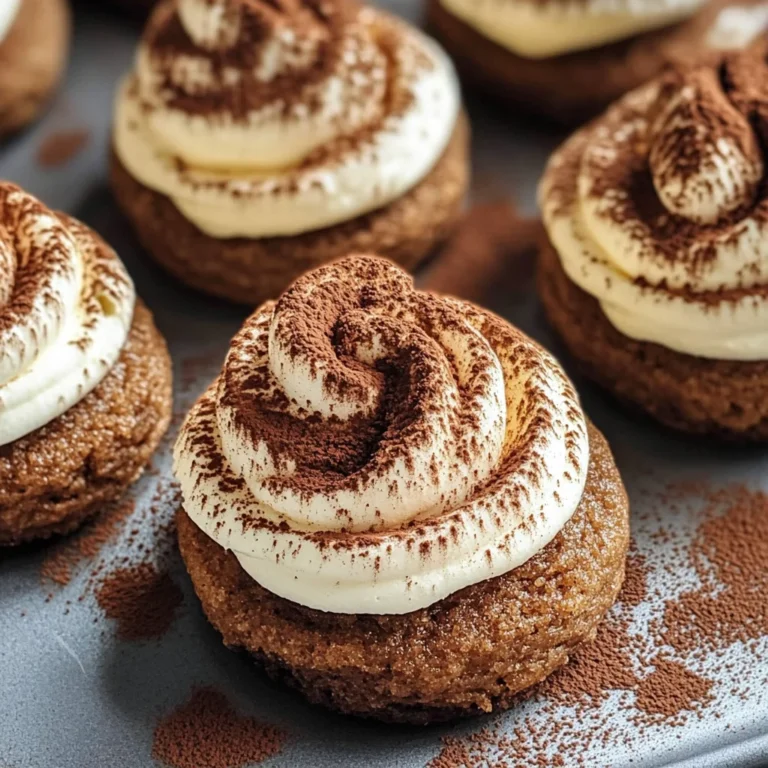 Tiramisu Cookies
