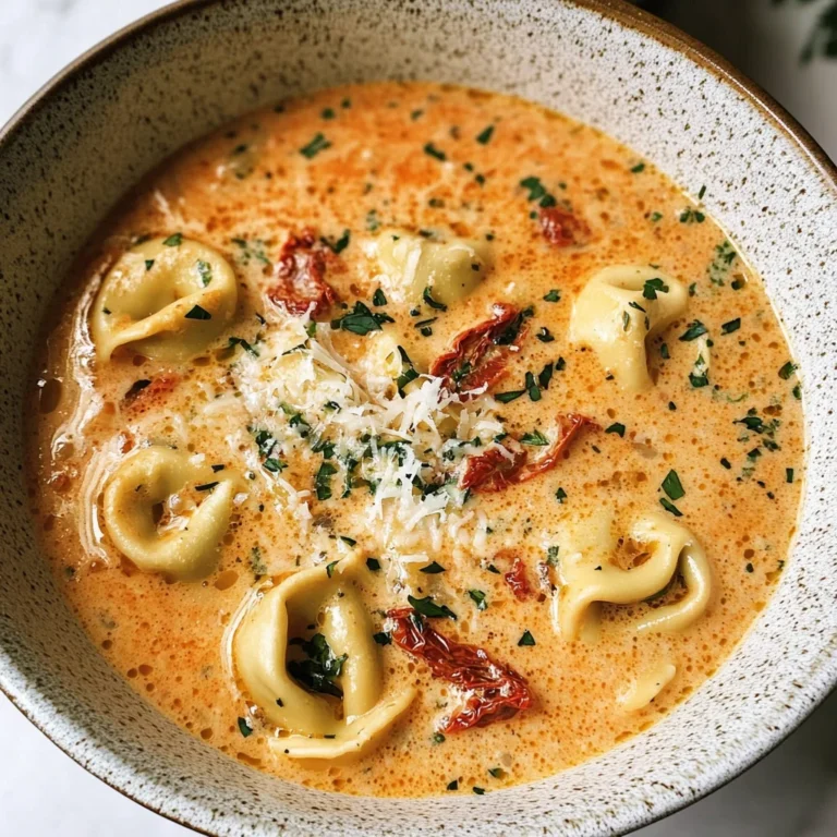 Tomato Tortellini Soup Recipe