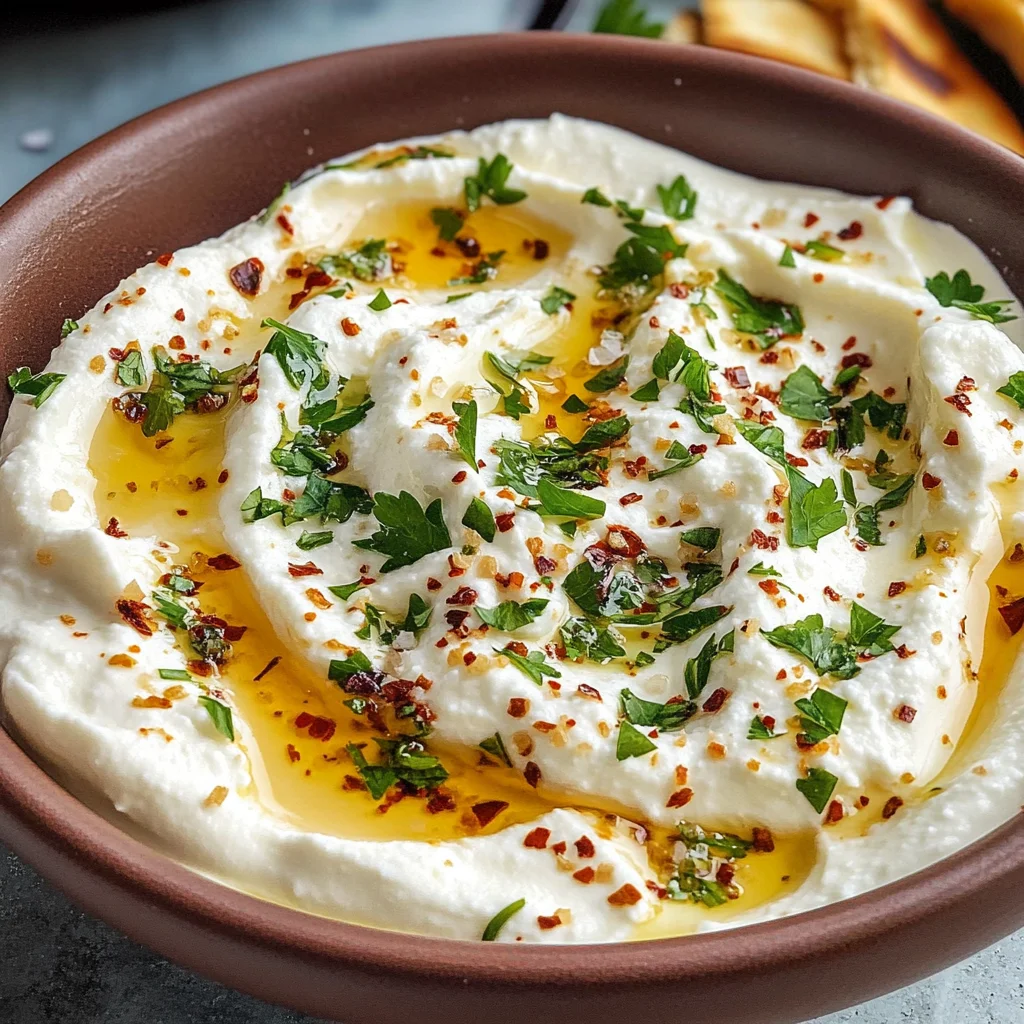Whipped Ricotta Cheese & Hot Honey Dip