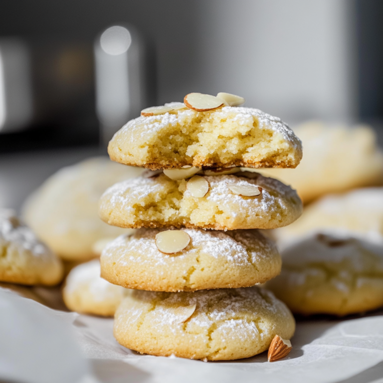 Chewy Almond Cookies