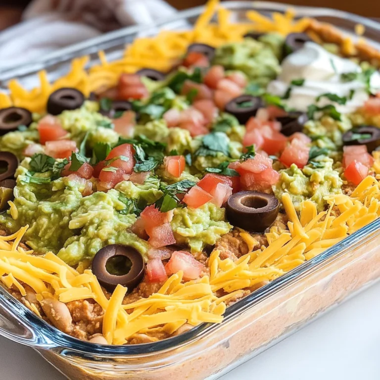 7 Layer Taco Dip
