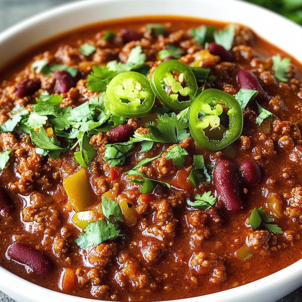 Best Texas Style Chili Recipe (No Beans)