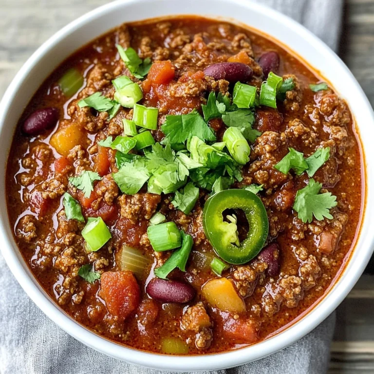Best Texas Style Chili Recipe (No Beans)
