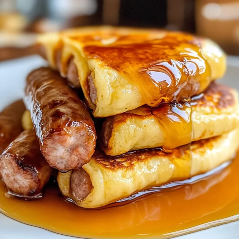 Breakfast Pigs in a Blanket