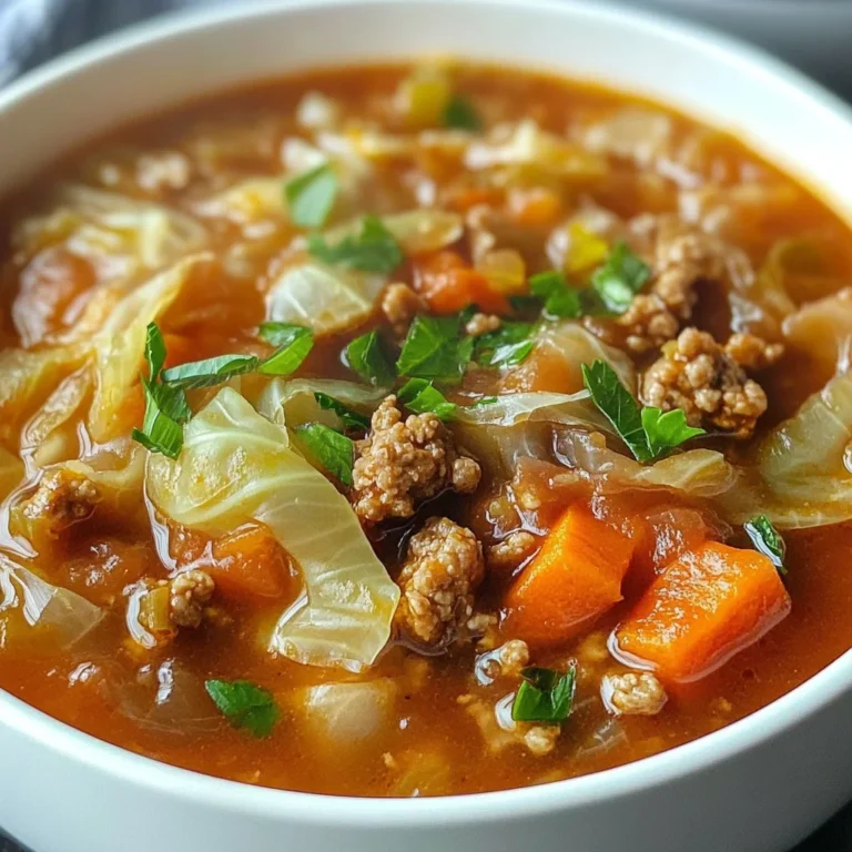 Cabbage Roll Soup