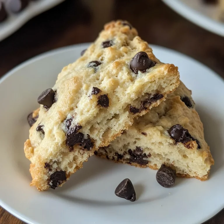 Chocolate Chip Scones