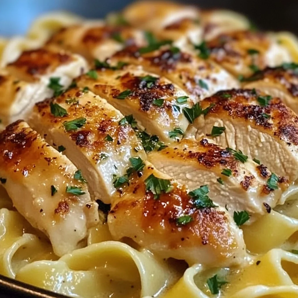 Classic Chicken with Buttered Noodles Recipe