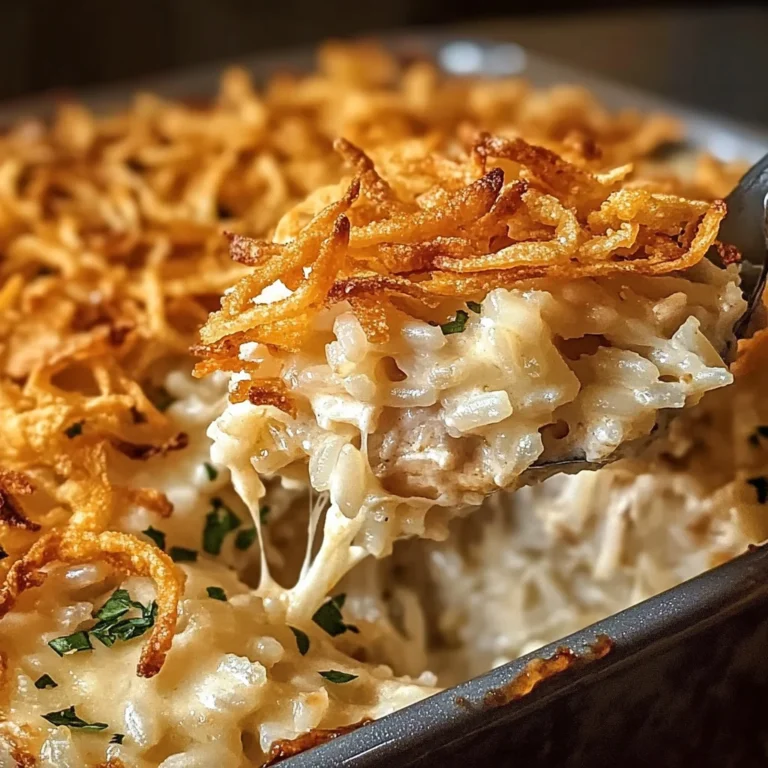 Comforting French Onion Chicken Rice Bake Your Family Will Love
