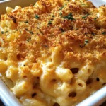 Creamy Baked Cheddar Mac-and-Cheese