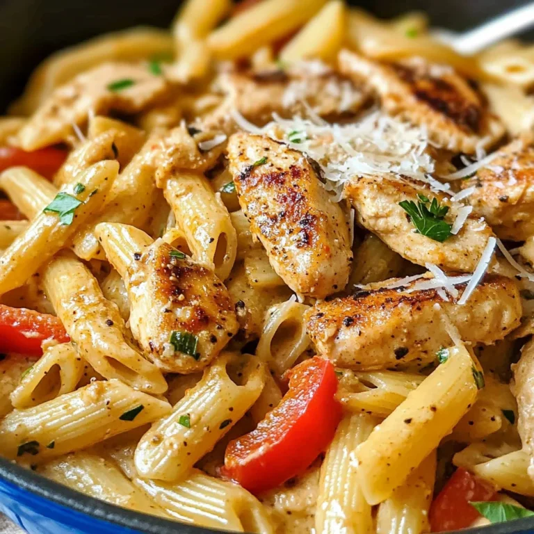 Creamy Cajun Chicken Pasta