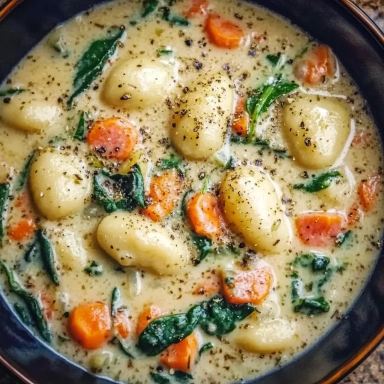 Creamy Vegetarian Gnocchi Soup
