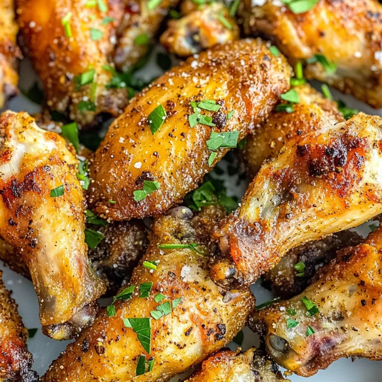 Crispy Baked Salt and Pepper Chicken Wings