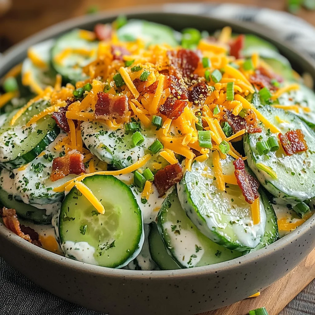 Cucumber Ranch Crack Salad