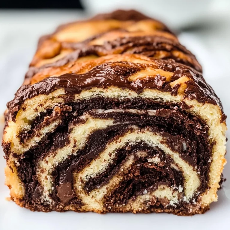 Easy Chocolate Babka Bread