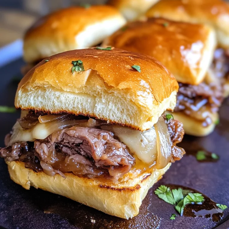 French Dip Sliders