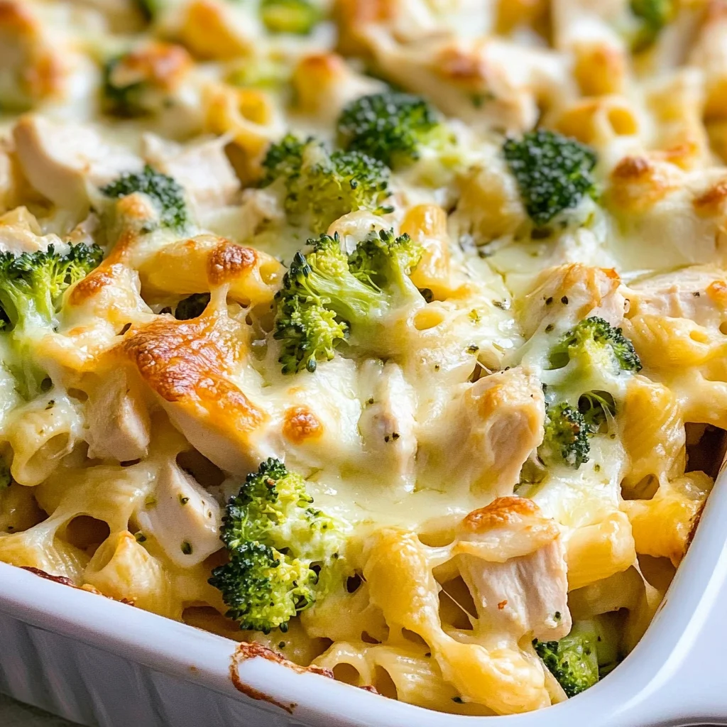 Healthy Chicken Broccoli Casserole