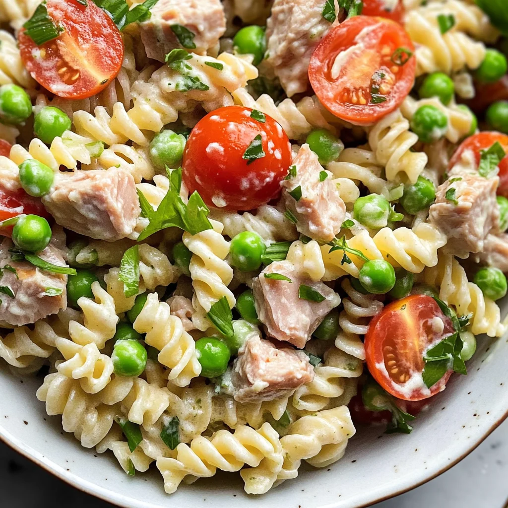 Healthy Tuna Pasta Salad