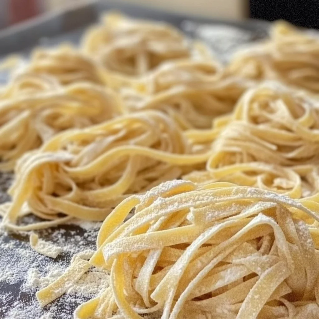 Homemade Italian Pasta Noodles Recipe