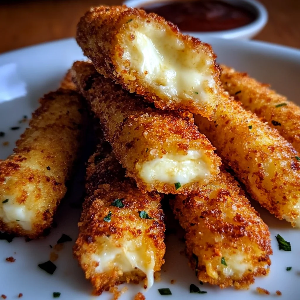 Irresistible Crispy Homemade Mozzarella Sticks Secret Recipe