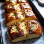 Korean Cream Cheese Garlic Bread