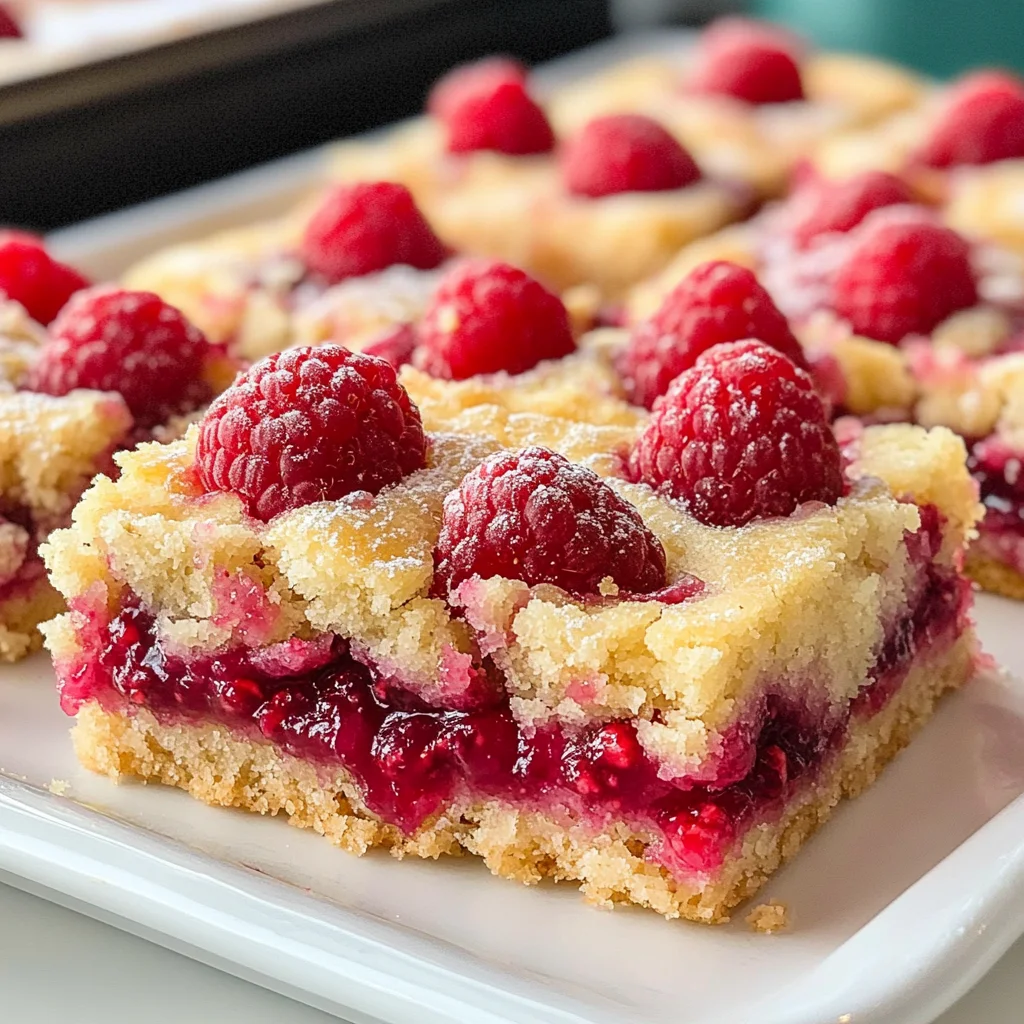 Lemon Raspberry Bars