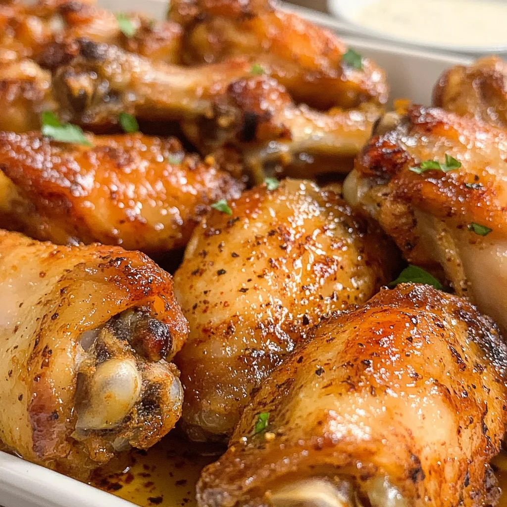 Oven Baked Chicken Wings