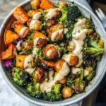 Roasted Chickpea & Veggie Bowl