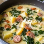 Sausage Potato Soup with Kale