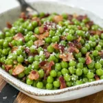 Sauteed Green Peas and Bacon