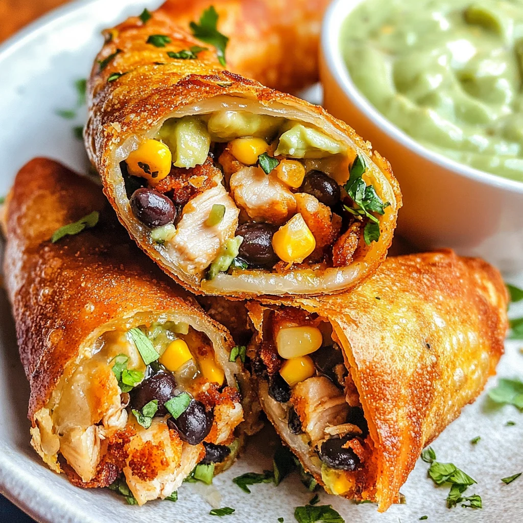 Southwest Egg Rolls