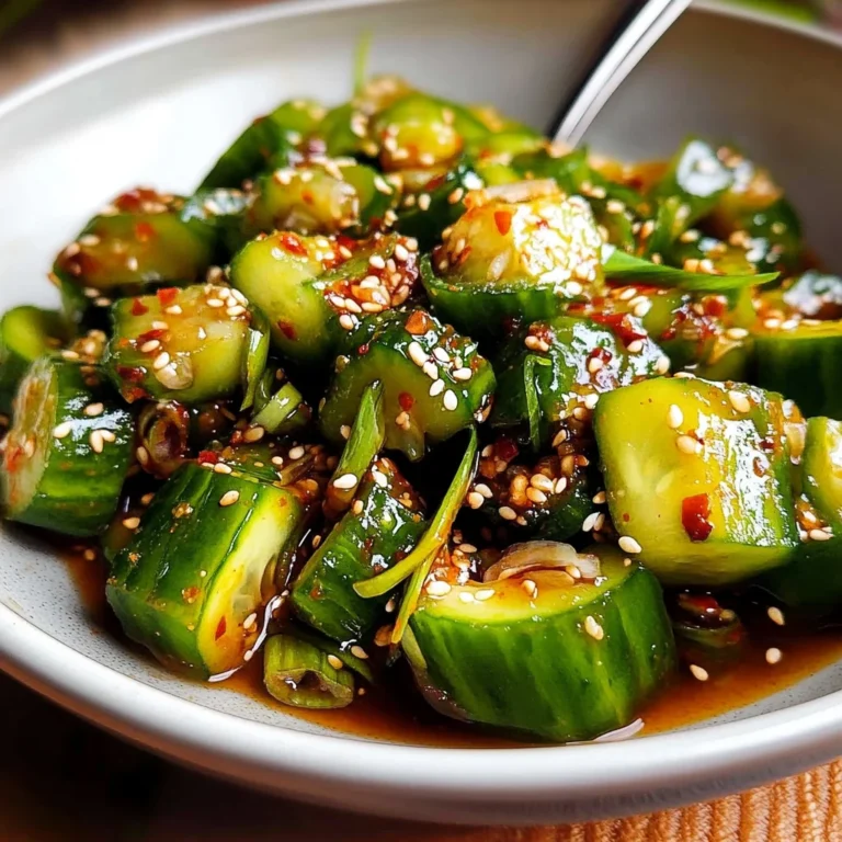 Spicy Asian Cucumber Salad