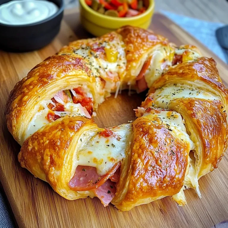 Spicy Italian Crescent Ring