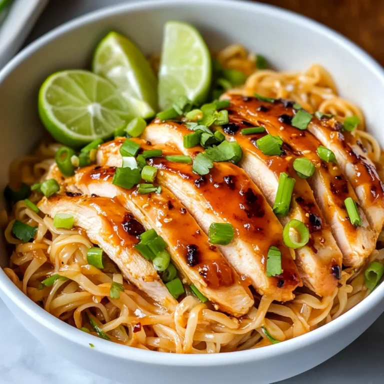Sweet Chili Chicken & Noodle Bowl