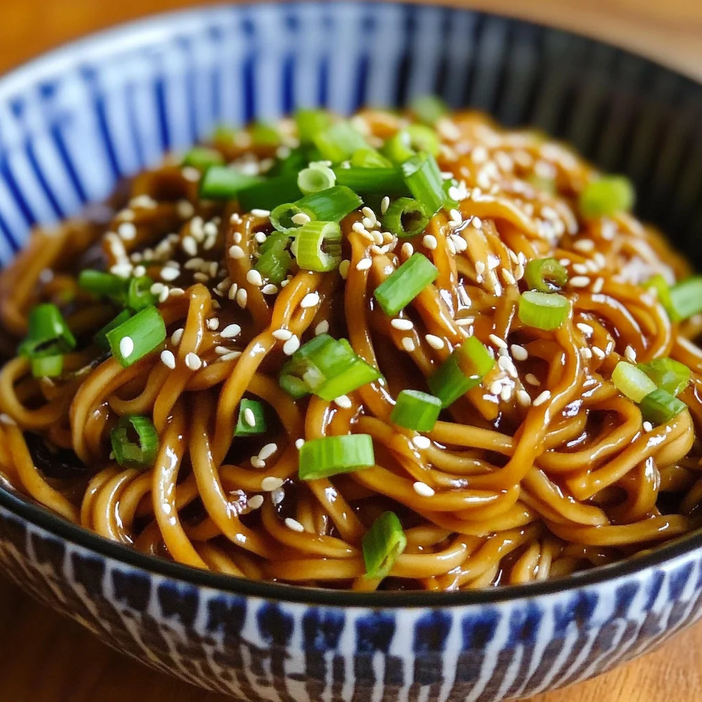 Teriyaki Noodles