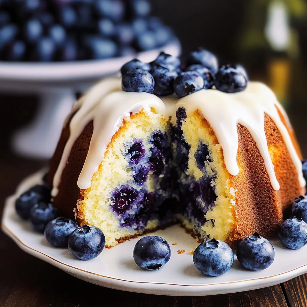 The Best Blueberry Bundt Cake