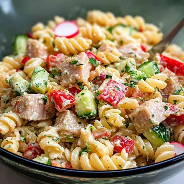 Tuna And Pasta Salad