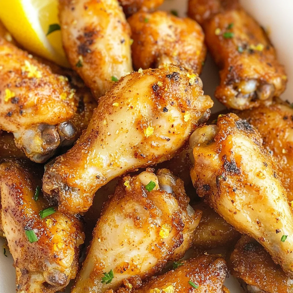 Wingstop Lemon Pepper Wings