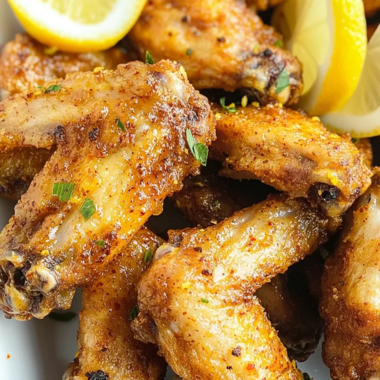 Wingstop Lemon Pepper Wings