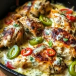 Creamy Pepperoncini Chicken Skillet Recipe - Quick & Easy